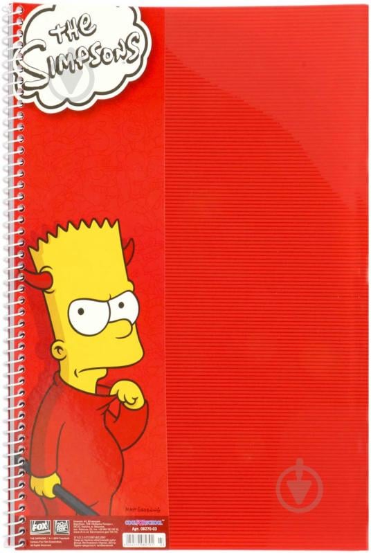 Блокнот Simpsons А4 80 л. SI08270 Cool For School - фото 1