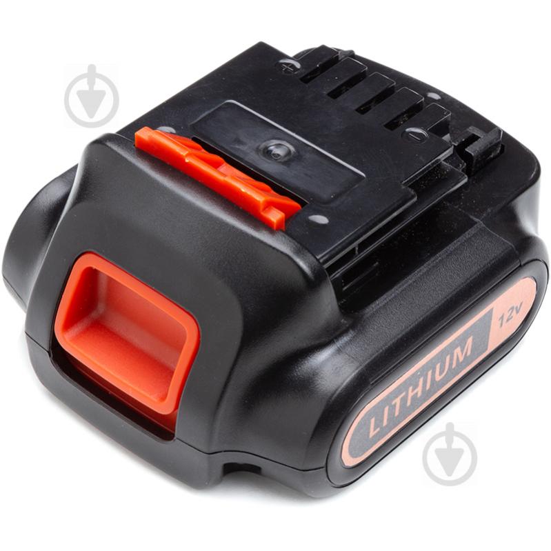 Акумулятор PowerPlant 12,0V 2,0Ah для шуруповертів та електроінструментів BLACK&DECKER (LBXR151 TB921041 - фото 2