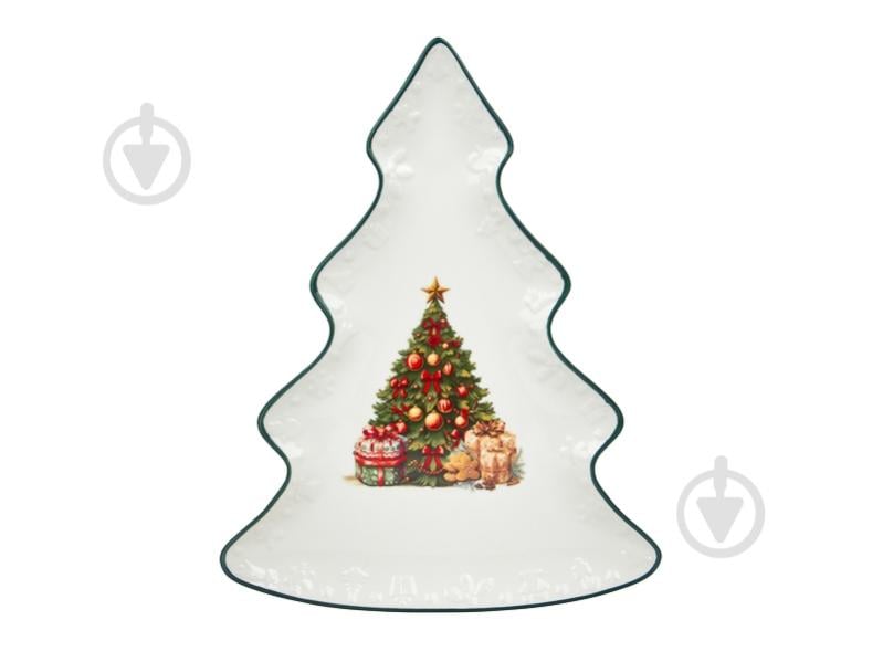 Блюдо сервировочное Lefard Santa's Gift 26 см 989-009 - фото 1