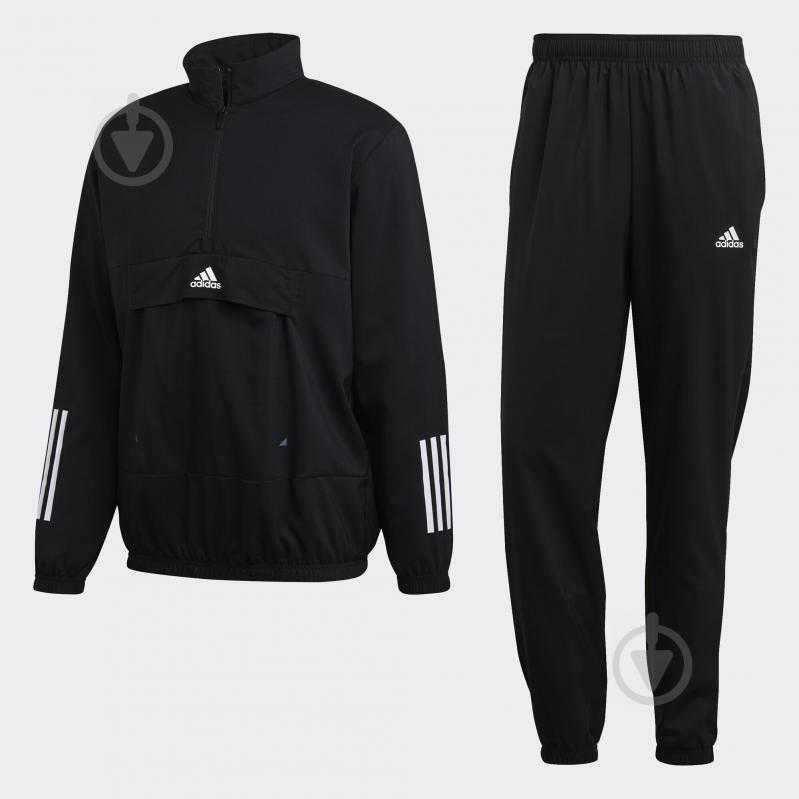 Спортивний костюм Adidas MTS Tech FL3633 р. XL чорний - фото 1