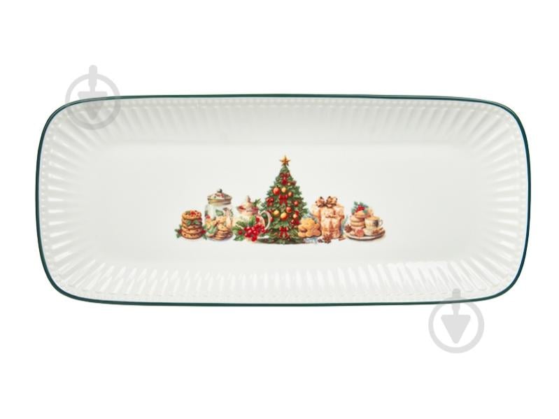 Блюдо прямоугольное Lefard Santa's Gift 36 см 989-005 - фото 1