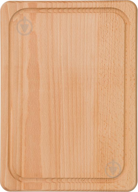 Доска кухонная 25x35 см бук - фото 1