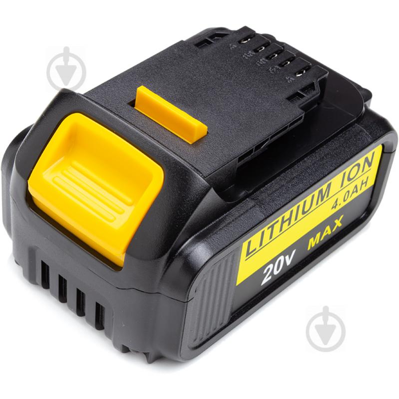 Аккумулятор PowerPlant 20,0V 4,0Ah для шуруповертов и электроинструментов DeWALT (DCB182) TB920891 - фото 1