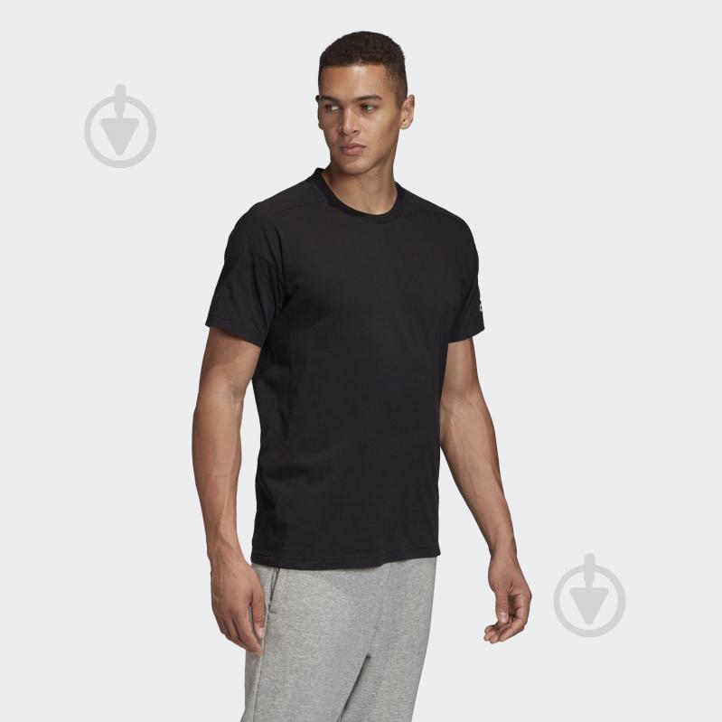 Футболка Adidas M MH PLAIN TEE FL3949 р.S черный - фото 6