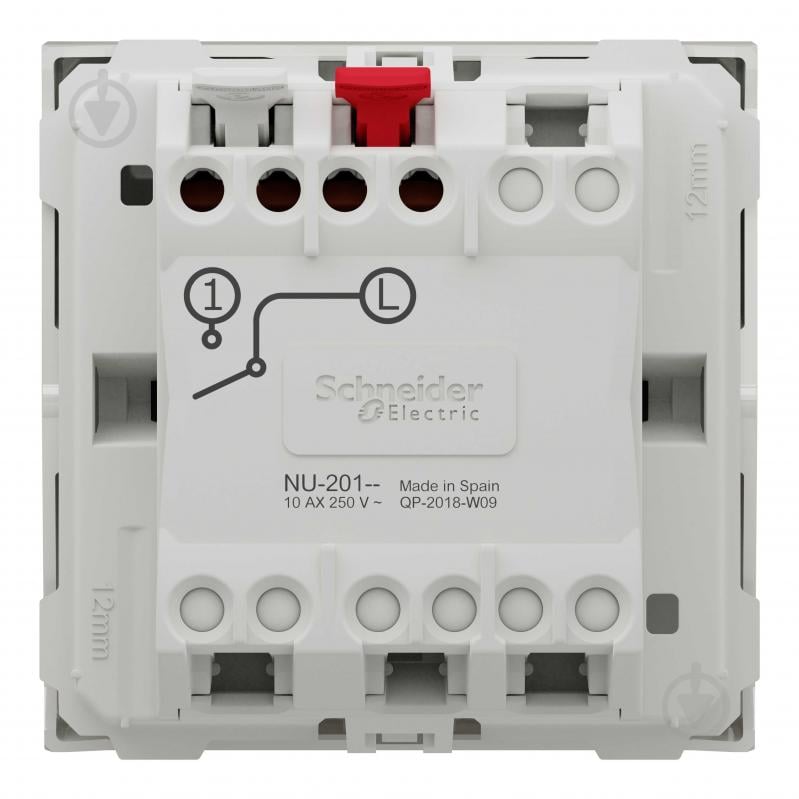 Выключатель кнопочный одноклавишный Schneider Electric Unica New без подсветки белый NU320118 - фото 5 Выключатель кнопочный одноклавишный Schneider Electric Unica New без подсветки белый NU320118 - фото 5