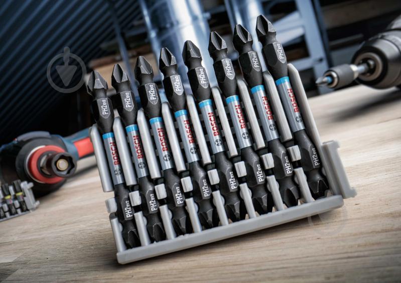 Набор бит Bosch Impact Control 50 мм PH2 8 шт. 2608522330 - фото 14 Набор бит Bosch Impact Control 50 мм PH2 8 шт. 2608522330 - фото 14