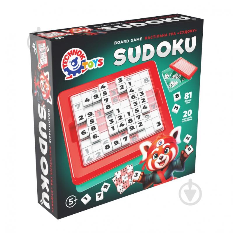 Игра настольная ТехноК Судоку 2956 - фото 1