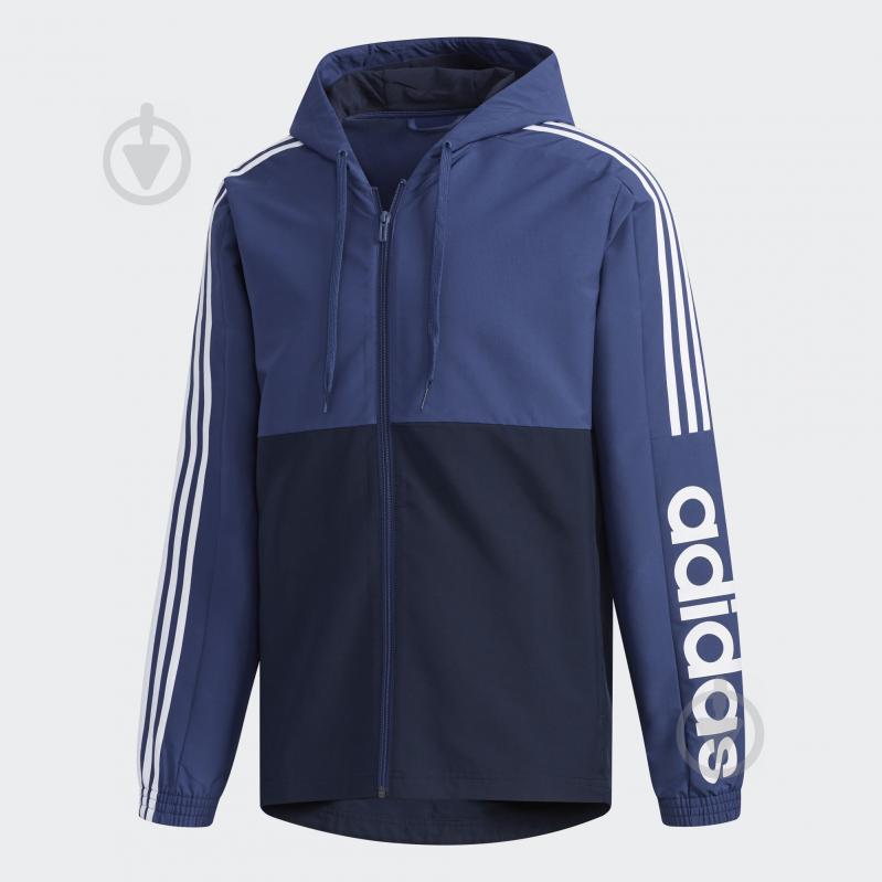 Вітрівка чоловіча демісезонна Adidas M ESS CB WB FL8625 р.M синя - фото 1