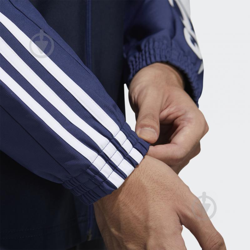 Ветровка мужская демисезонная Adidas M ESS CB WB FL8625 р.XL синяя - фото 9