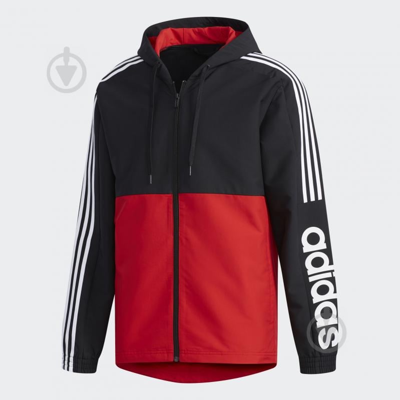 Ветровка мужская демисезонная Adidas M ESS CB WB FL8626 р.S черная - фото 1