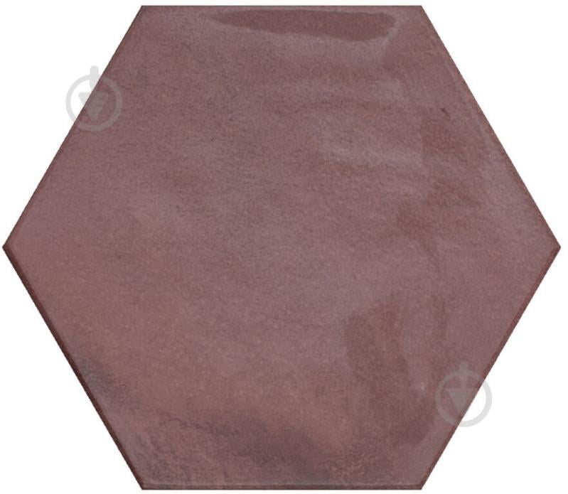 Плитка Cifre Moon Hexagon Garnet Brillo 16x18 см - фото 1