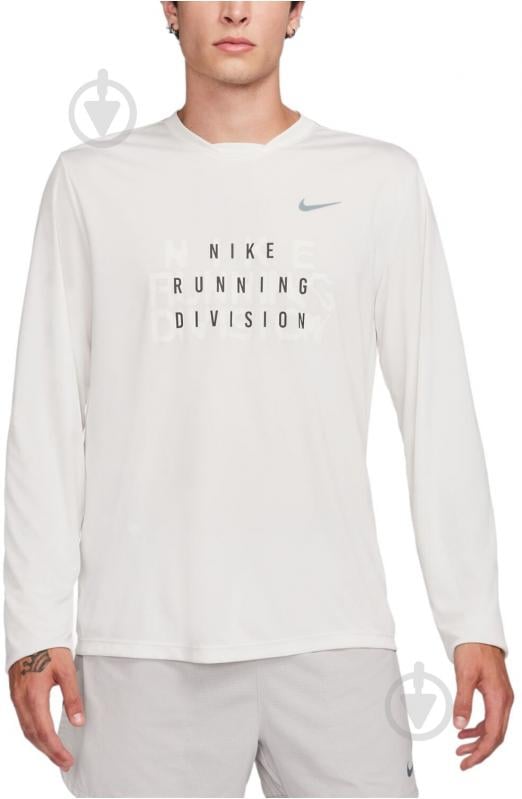 Футболка чоловіча Nike Dri-Fit Running DIV Rise FB8546-030 р.L білий - фото 1