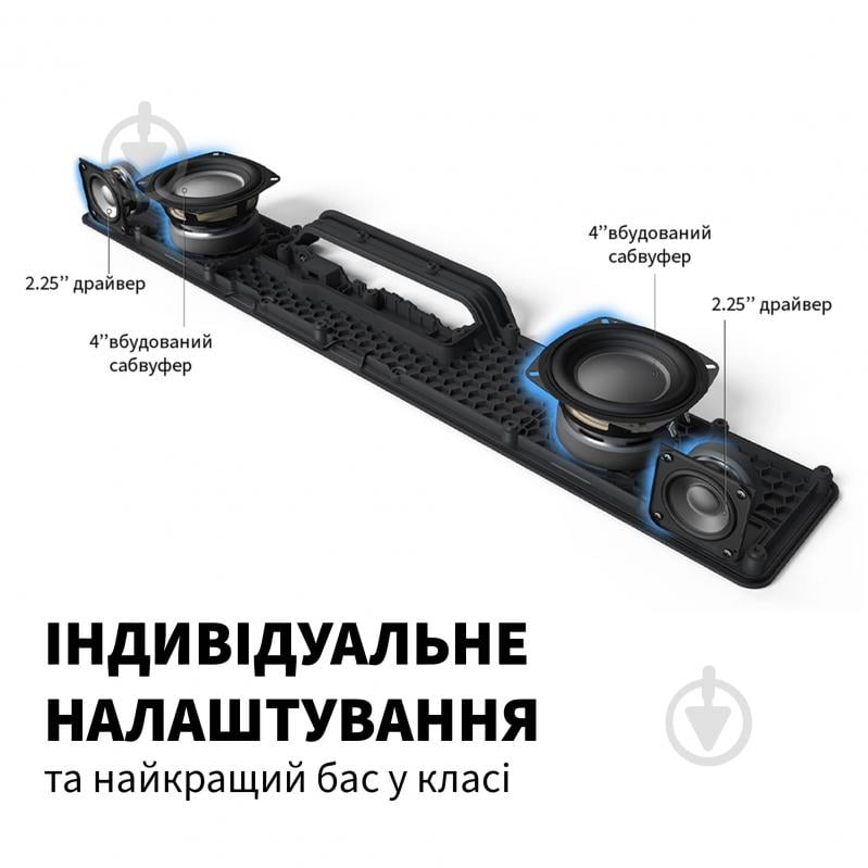 Саундбар Klipsch Flexus Core 100 Soundbar Black 1071981 - фото 3