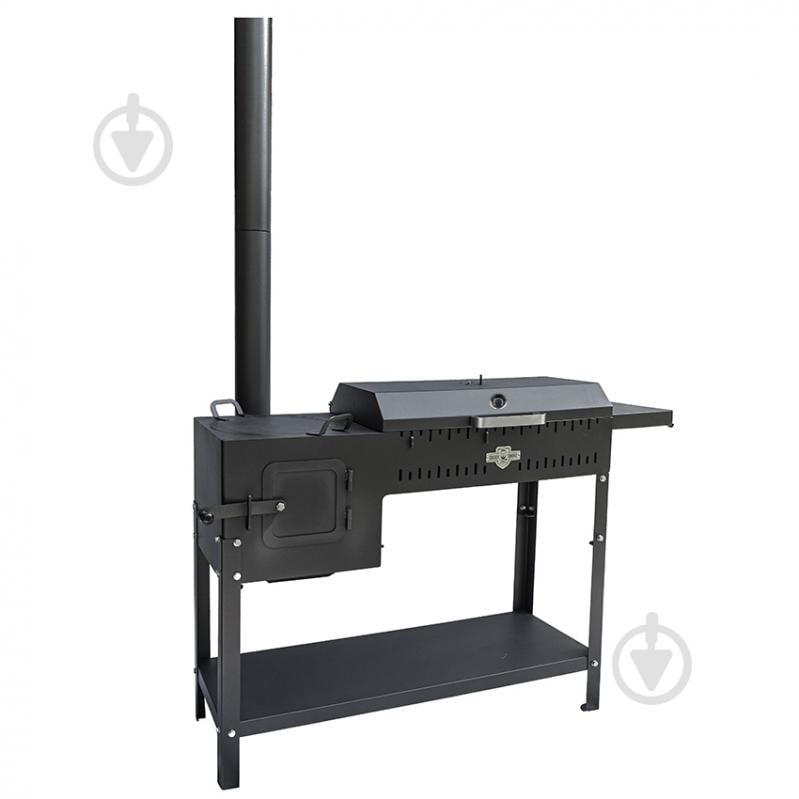 Мангал-барбекю Daddy Smoke с печкой - фото 1