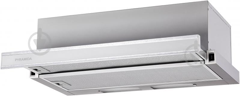 Вытяжка Pyramida TL GLASS 60 INOX WHITE/N - фото 1