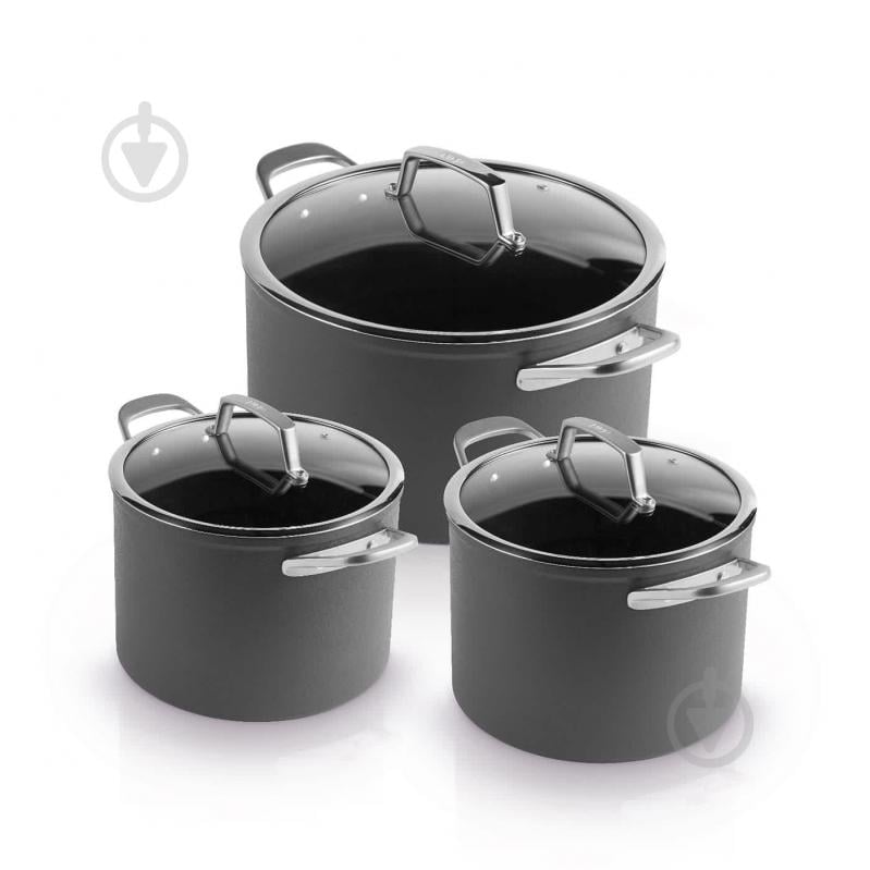 Набір каструль NINJA ZEROSTICK Premium 6 предметів C33300DE - фото 1