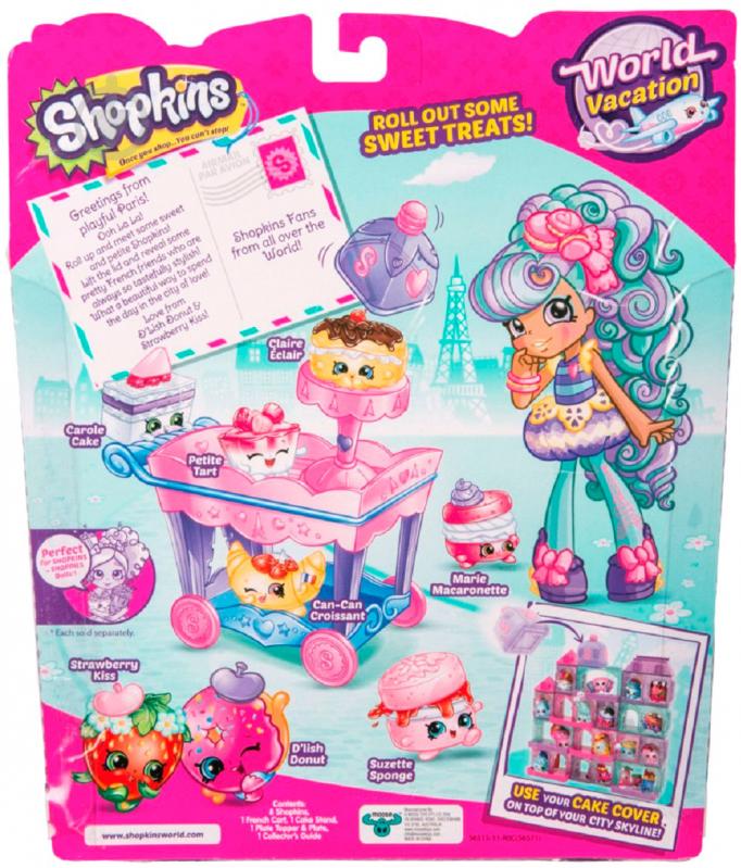 Ігровий набір Shopkins S8 Навколосвітня подорож. Французькі солодощі 56571 - фото 5