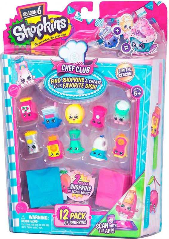 Ігровий набір Shopkins S6 Шеф-клуб 12 Друзів шопкінс 56144 - фото 3