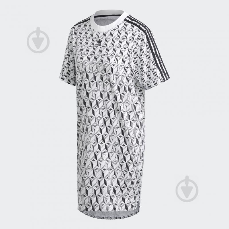 Платье Adidas TEE DRESS FM1069 р.36 белый - фото 1