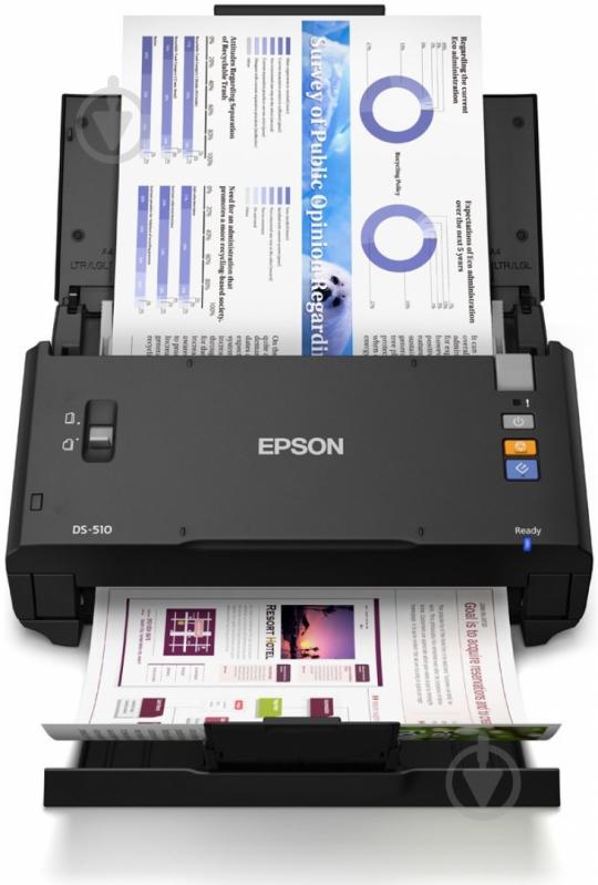 Сканер Epson WorkForce DS-510N (B11B209301CZ) - фото 5