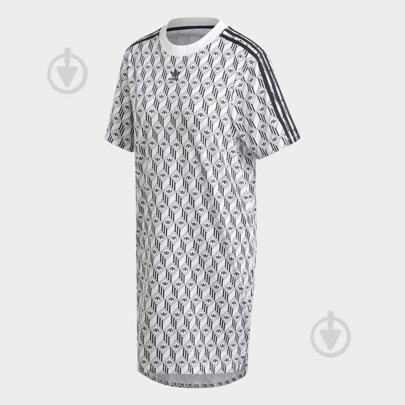 Платье Adidas TEE DRESS FM1069 р.40 белый - фото 1