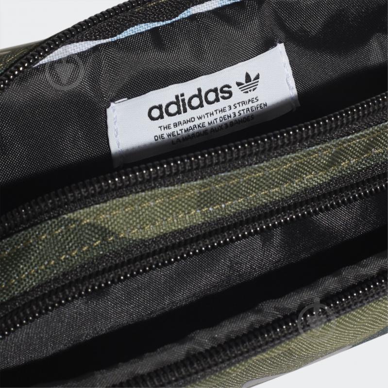 Сумка Adidas CAMO WAISTBAG FM1348 2,5 л камуфляж - фото 4