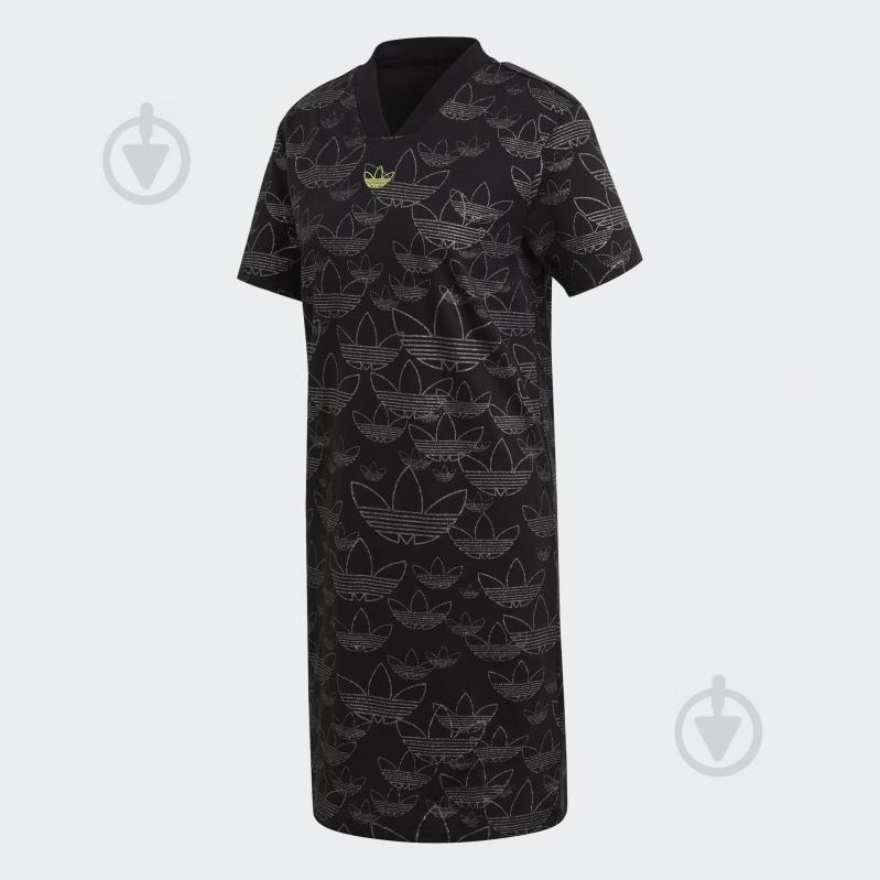 Платье Adidas AOP DRESS FM1946 р.34 черный - фото 1