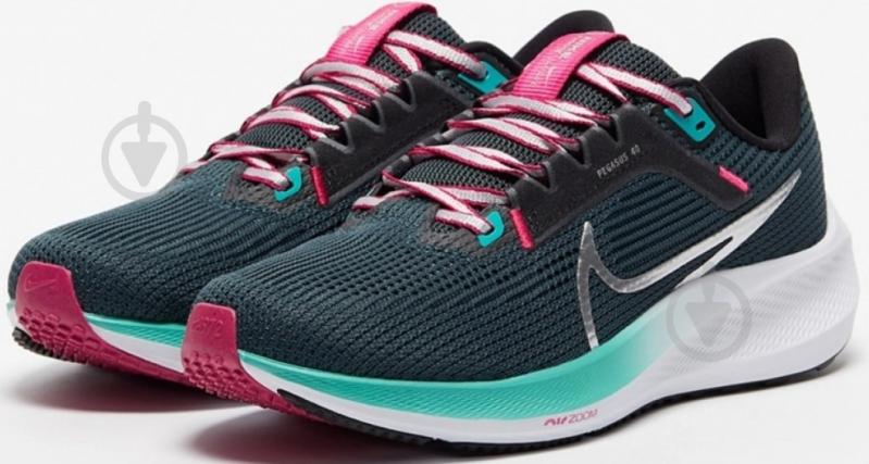 Кроссовки жіночі демісезонні Nike Air Zoom Pegasus DV3854-301 р.38,5 бирюзовые - фото 1