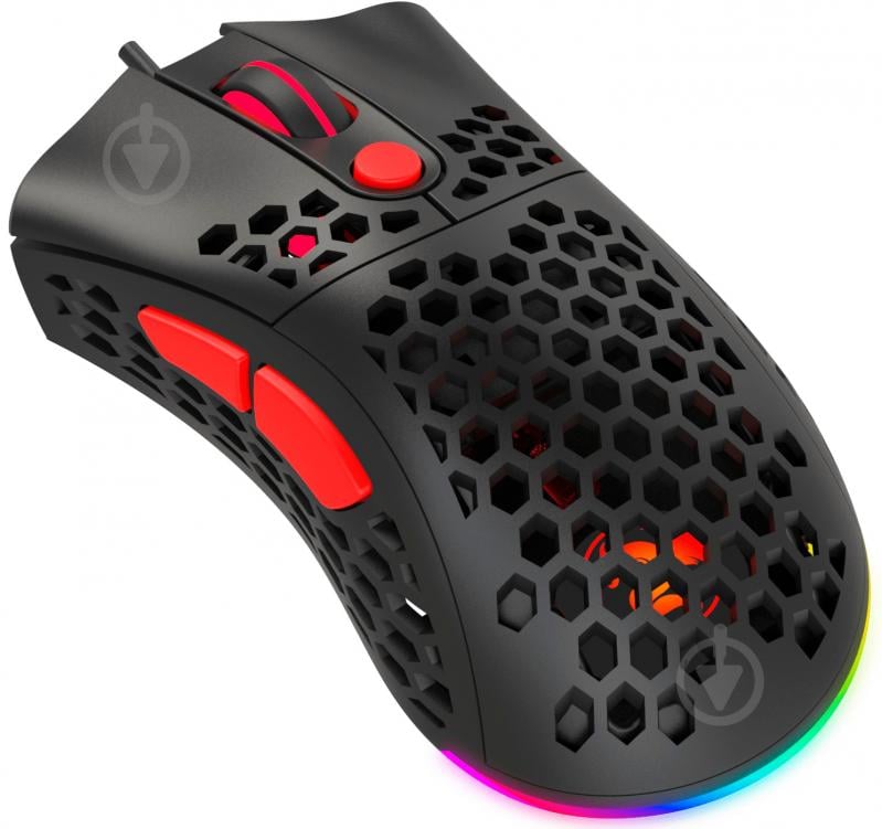 Мишка 2E Gaming HyperSpeed Lite RGB Black (2E-MGHSL-BK) - фото 2