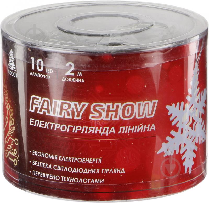 Электрогирлянда встроенный светодиод (LED) 10 ламп 2 м - фото 7
