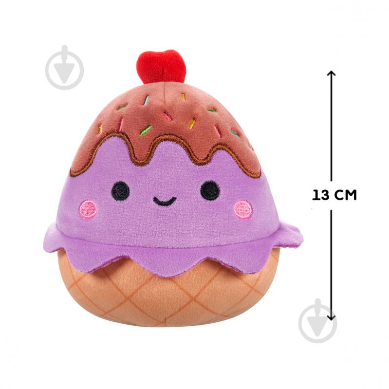 М'яка іграшка SQUISHMALLOWS Веселі десертики 13 см різнокольоровий SQCR05583 - фото 2