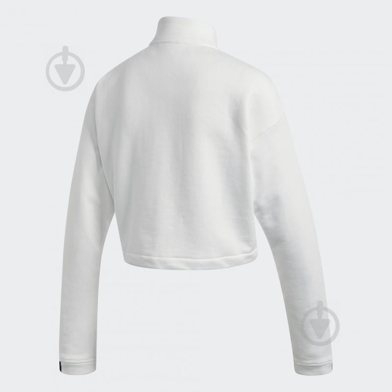 Свитшот Adidas CROPPED SWEAT FM2505 р. 40 белый - фото 2