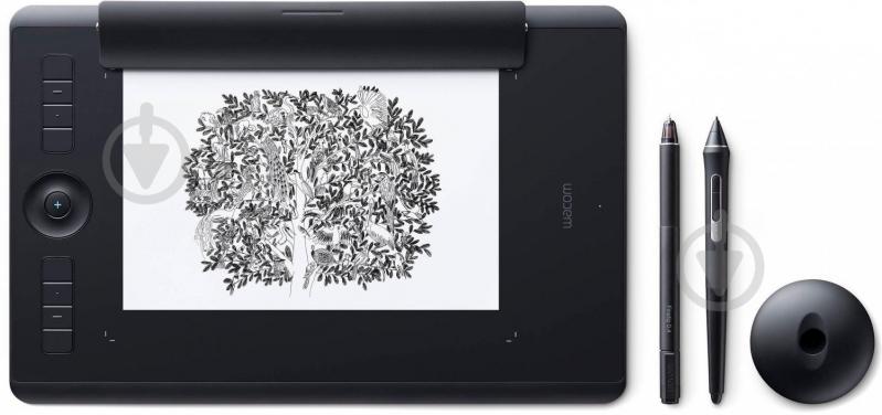 Планшет графический Wacom Intuos Pro Paper M 10" PTH-660P-N black - фото 5