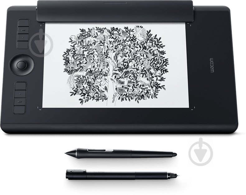 Планшет графический Wacom Intuos Pro Paper M 10" PTH-660P-N black - фото 6