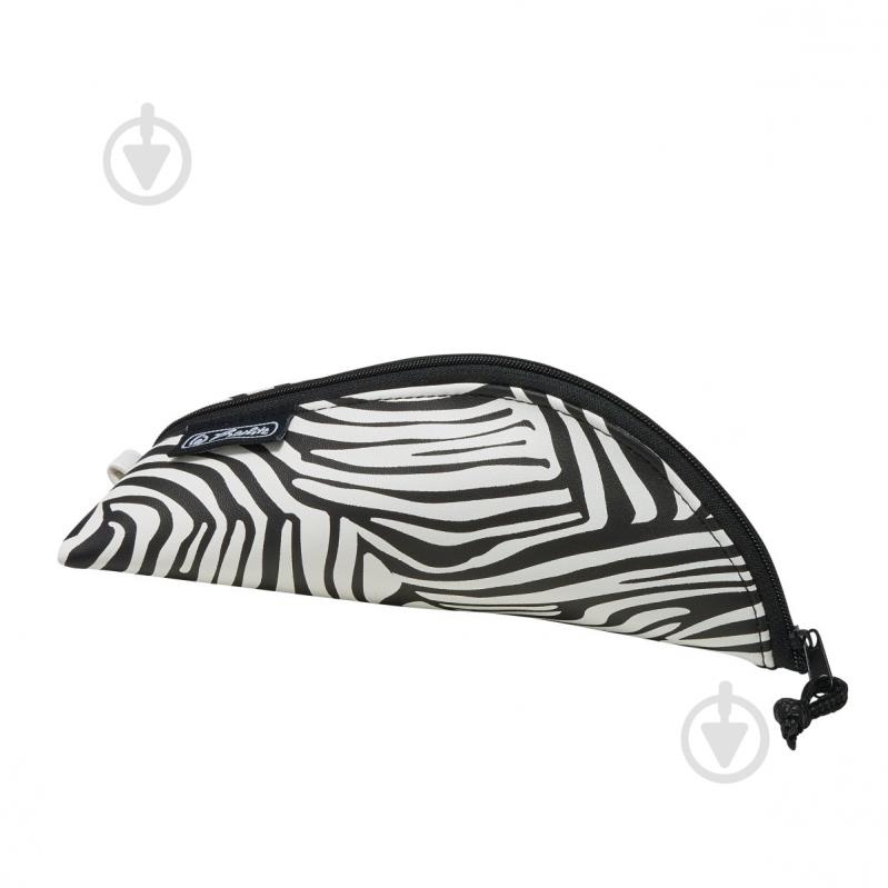 Пенал-косметичка Cocoon Ladylike 50033379 Herlitz чорно-білий - фото 1