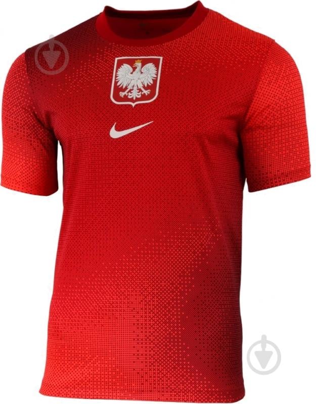 Футболка чоловіча Nike Poland 2024 Away Football Top FZ7145-635 р.L червоний - фото 1