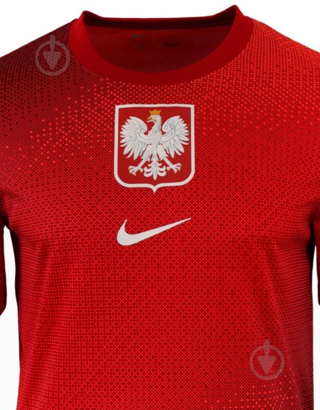 Футболка чоловіча Nike Poland 2024 Away Football Top FZ7145-635 р.L червоний - фото 3