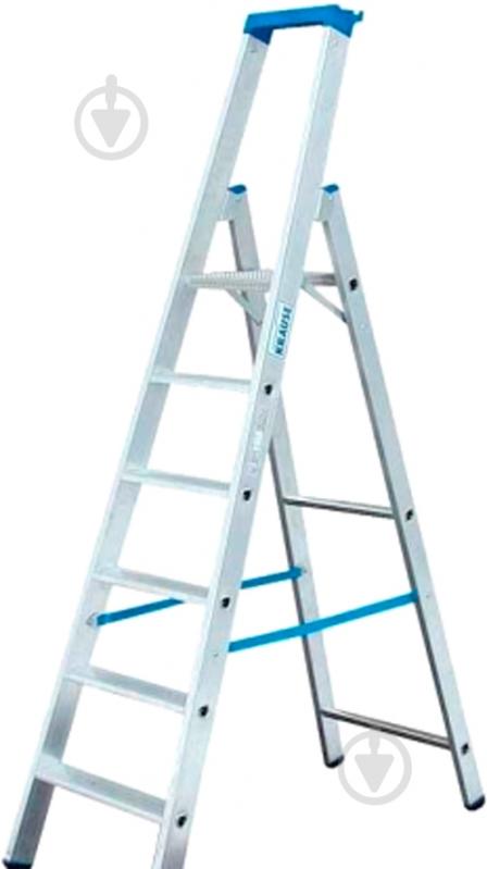 Лестница-стремянка Krause Stabilo 6 (124531) c органайзером - фото 1