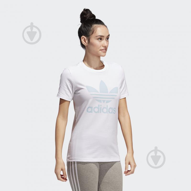 Футболка Adidas TREFOIL TEE FM3293 р.L білий - фото 6