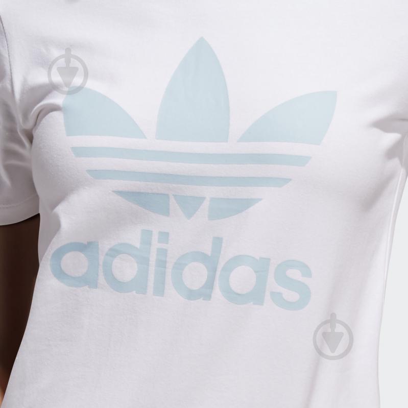 Футболка Adidas TREFOIL TEE FM3293 р.L білий - фото 7