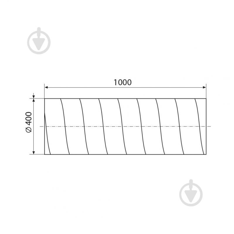 Воздуховод Вентс Спировент 400/1000 - фото 2