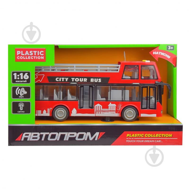 Автобус Автопром 2 цвета в ассортименте 1:16 8905AB - фото 5 Автобус Автопром 2 цвета в ассортименте 1:16 8905AB - фото 5