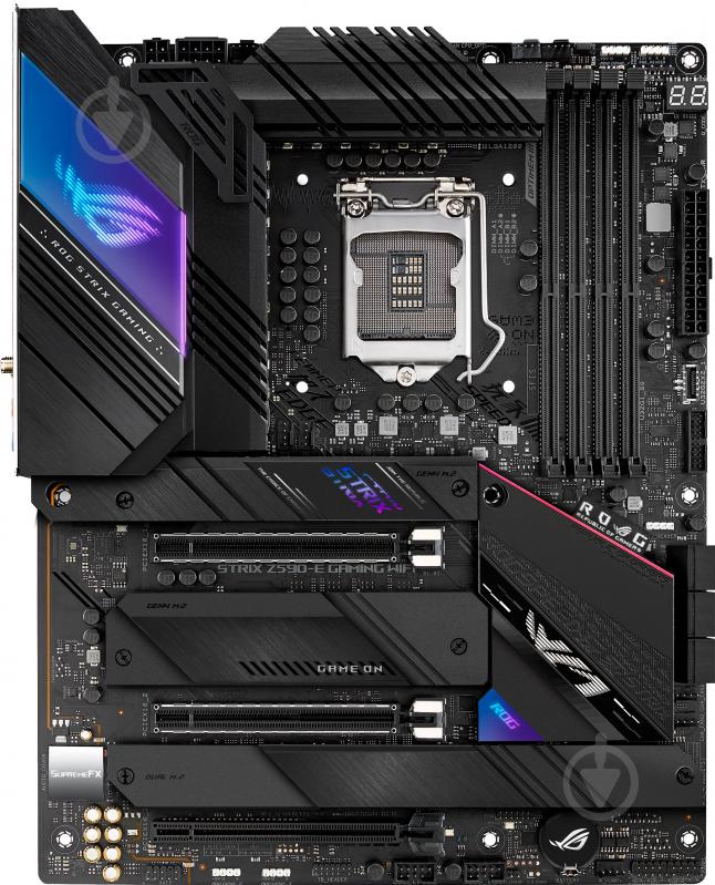 Материнская плата Asus STRIX Z590-E GAMING WIFI (Socket 1200, Intel Z590, ATX) - фото 2