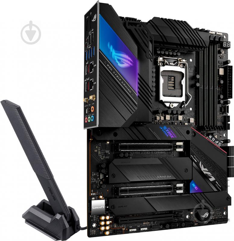 Материнская плата Asus STRIX Z590-E GAMING WIFI (Socket 1200, Intel Z590, ATX) - фото 9