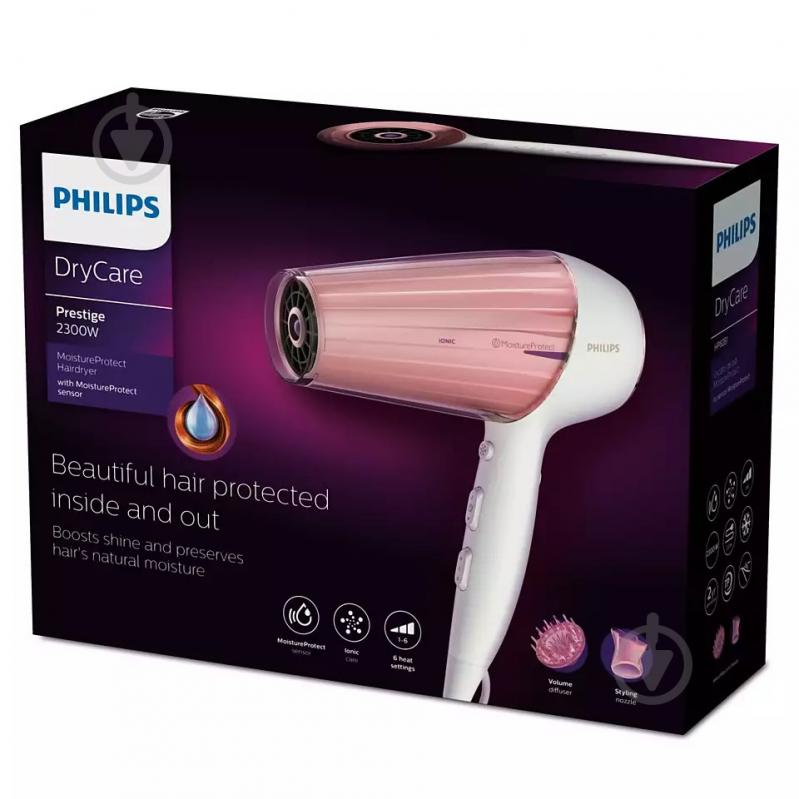 Фен Philips MoistureProtect HP8281/00 - фото 13