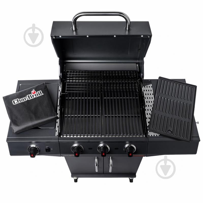Гриль газовый Char-Broіl Performance POWER EDITION 3 нержавеющая сталь с черным - фото 2