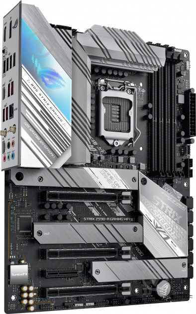 Материнская плата Asus STRIX Z590-A GAMING WIFI (Socket 1200, Intel Z590, ATX) - фото 1