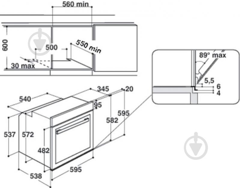 Духовой шкаф Whirlpool AKZM 6610 TB - фото 2