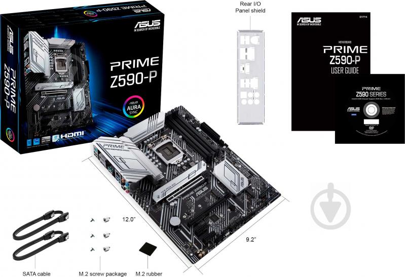 Материнская плата Asus PRIME Z590-P (Socket 1200, Intel Z590, ATX) - фото 8