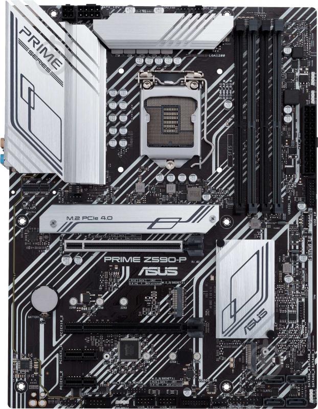 Материнская плата Asus PRIME Z590-P (Socket 1200, Intel Z590, ATX) - фото 1